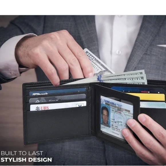 Leather Bifold Wallet